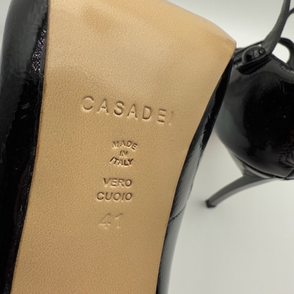 CASADEI BLADE STRAPPY PUMPS BOOTIES 41 NEW!!!! - Picture 9 of 10